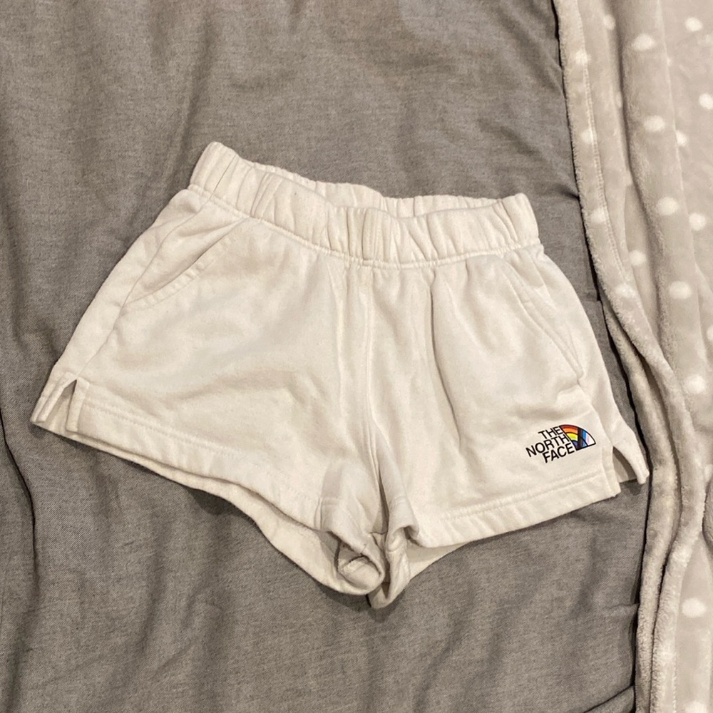 North Face Women’s XS sweatshorts.